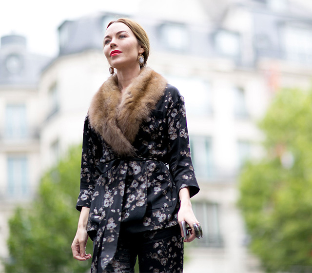 Неделя высокой моды в Париже, осень-зима 2015: street style. День 4