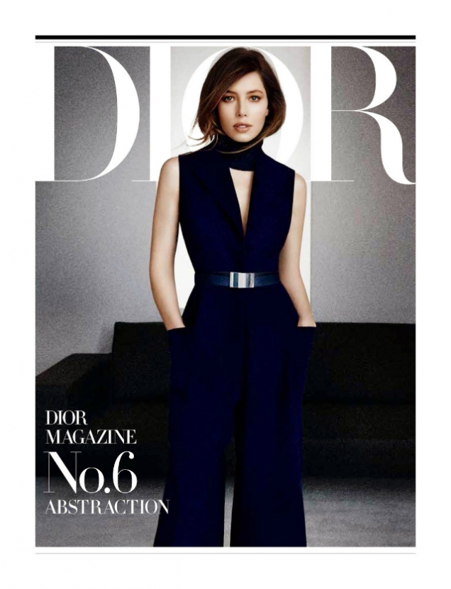 Джессика Бил в шестом выпуске Dior Magazine