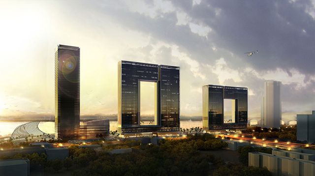 Проект \"Окно Гуанчжоу\" архитектурного бюро Atkins