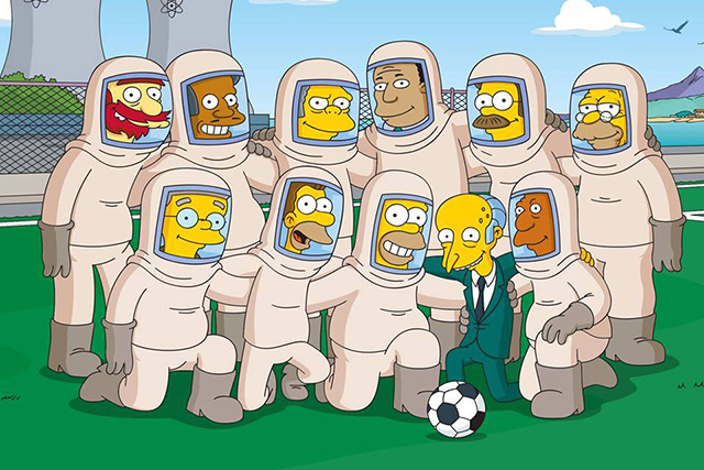 \"Симпсоны\" и \"Звездные войны\" в поддержку FIFA в Бразилии