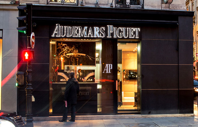 Ограблен бутик Audemars Piguet