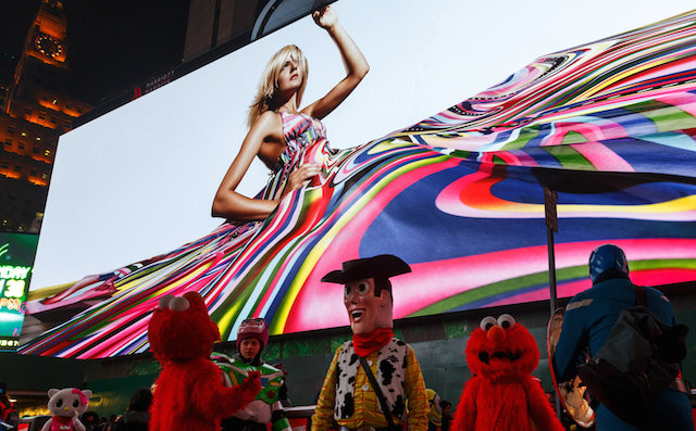 На Таймс-сквер установят цифровой билборд размером с футбольное поле