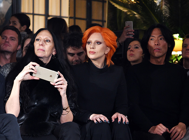 Леди Гага и другие гости недели моды в Нью-Йорке