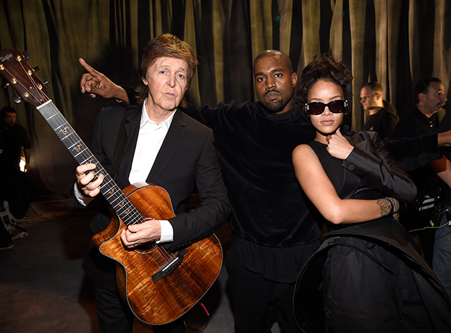 Церемония награждения премии Grammy-2015 в Лос-Анджелесе