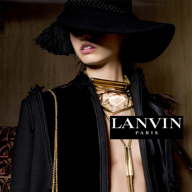 Восходящие звезды в новой рекламной кампании Lanvin