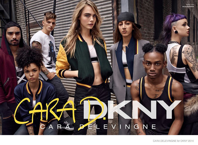 Первый взгляд: Кара Делевинь нашла героев для DKNY через Instagram