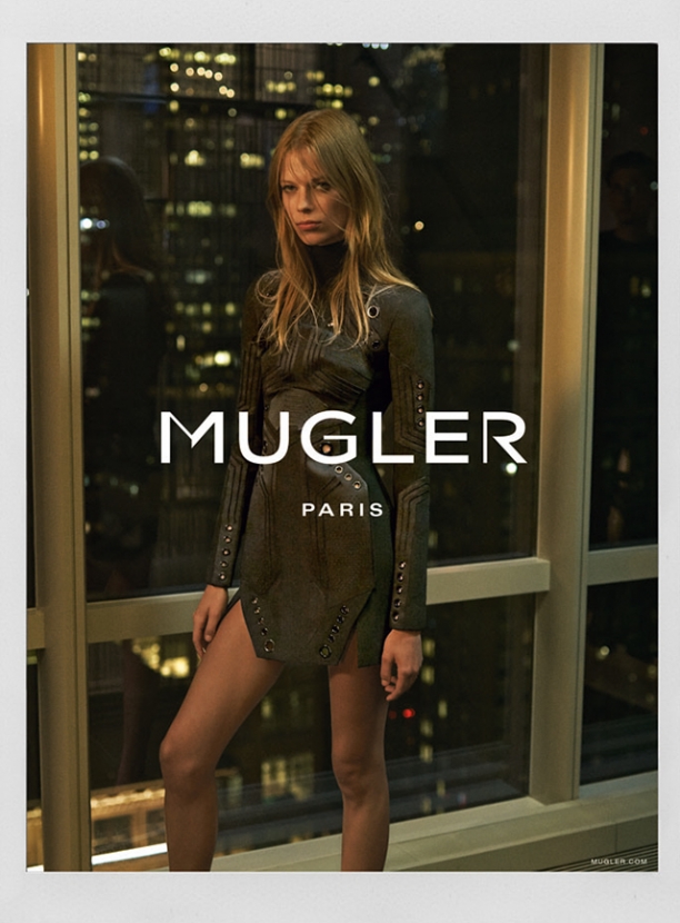 Лекси Болинг в рекламной кампании Mugler