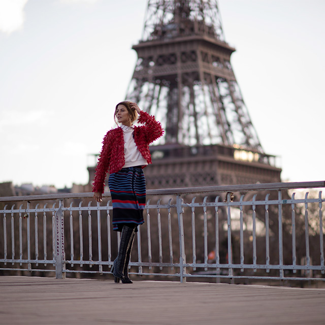 Неделя моды в Париже F/W 2015: street style. Часть 1