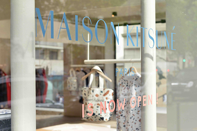 Maison Kitsuné открыл еще один бутик в Париже