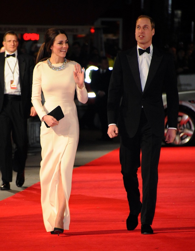 Кейт Миддлтон и принц Уильям на премьере \"Долгая дорога к свободе\"