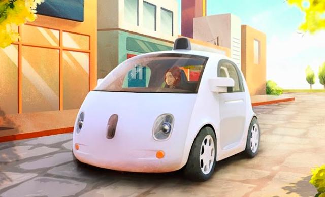 Google представили собственный самоуправляемый автомобиль