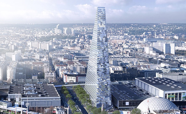 Мне бы в небо: Herzog & de Meuron построит в Париже 180-метровый небоскреб