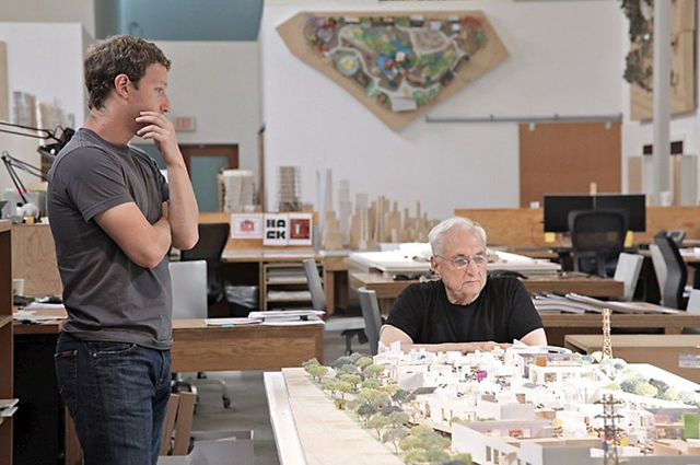 Фрэнк Гери построит для Facebook еще два здания