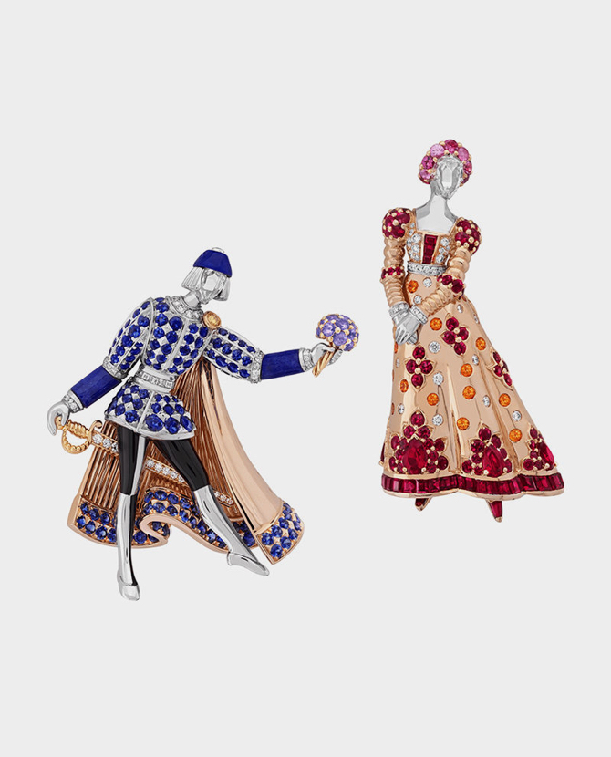 Van Cleef & Arpels посвятил новую коллекцию высокого ювелирного искусства Ромео и Джульетте