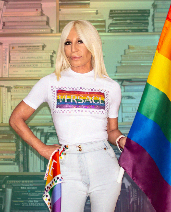 Донателла Версаче получила должность по защите прав ЛГБТ