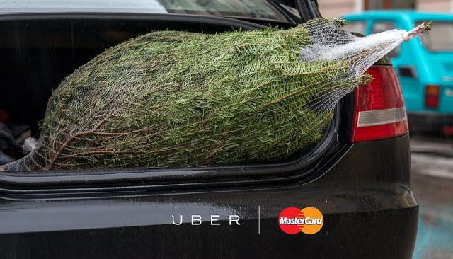 Чудеса случаются: новогодний набор от Uber и MasterCard®