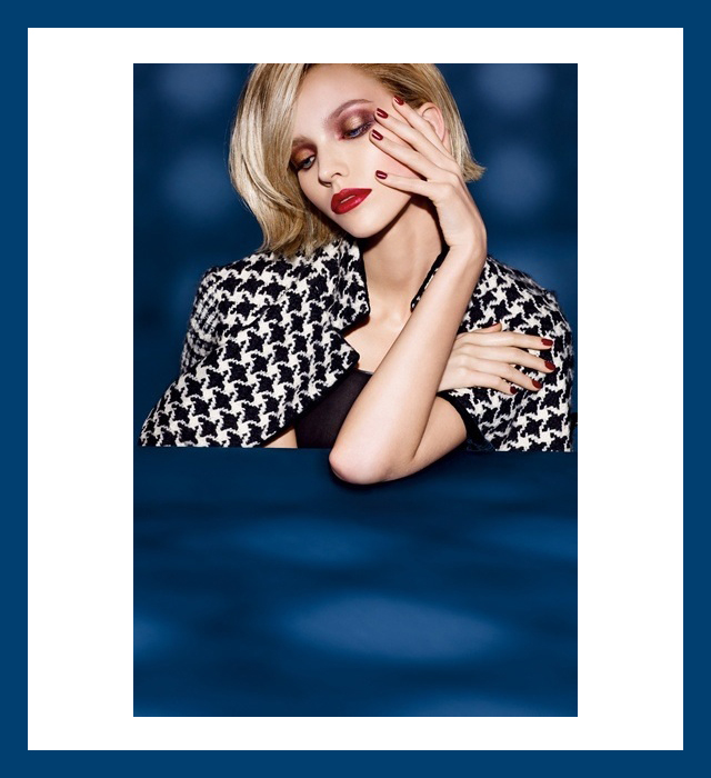 Саша Лусс в новой рекламной кампании Dior Beauty