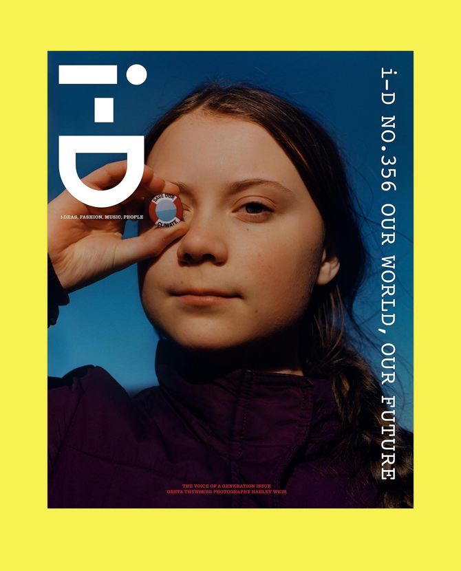 Номинированная на Нобелевскую премию мира школьница появилась на обложке i-D