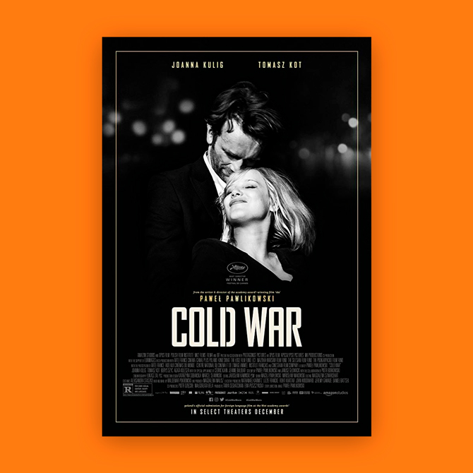 «Холодная война» стала лучшим фильмом Европы 2018 года