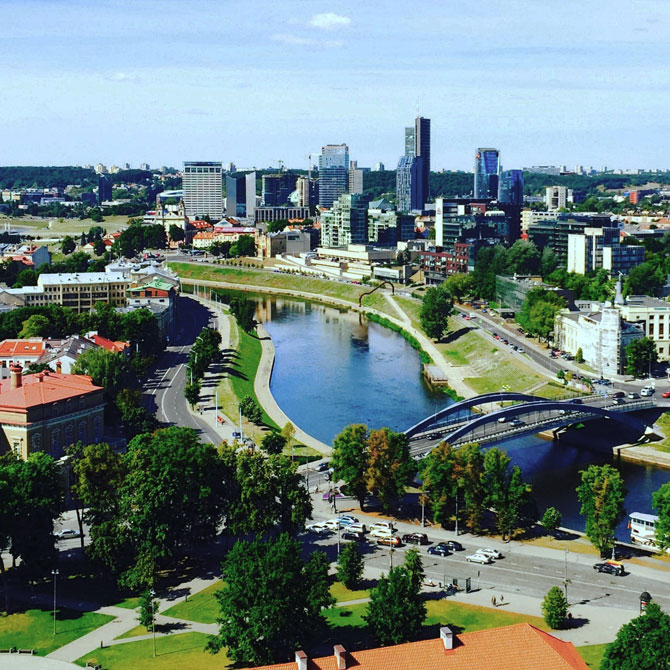 Вильнюс назвали самым доступным для туристов европейским городом