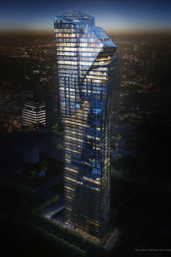 Armani создадут интерьер для филиппинского небоскреба Century Spire