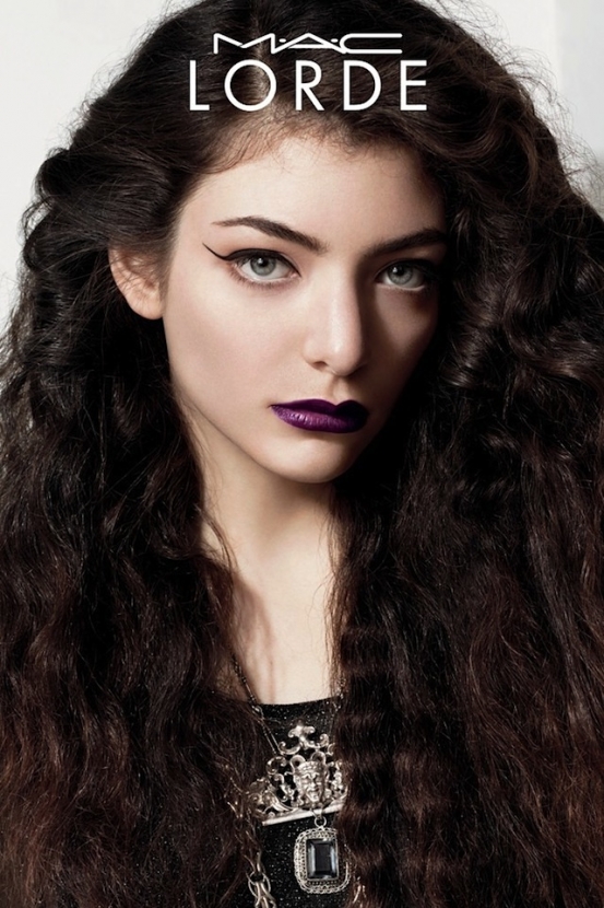 Коллекция Lorde для M.A.C: первые кадры