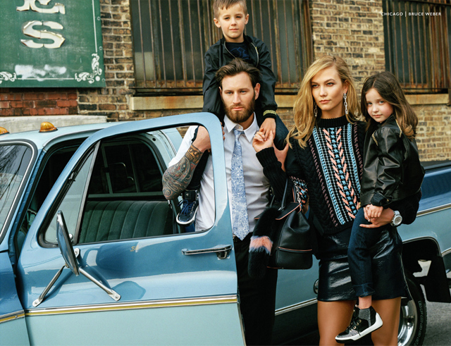 Семейные ценности: Карли Клосс и Джиджи Хадид в новой кампании Versace