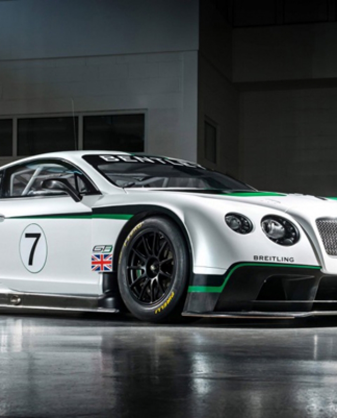 Гоночный Bentley Continental GT3