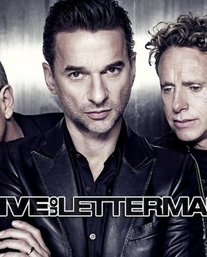 Depeche Mode на шоу Дэвида Леттермана