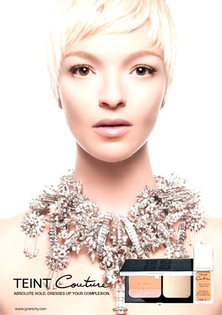 Мариякарла Босконо в рекламной кампании Givenchy Beauty