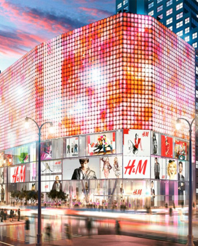 Самый большой магазин H&M в Нью-Йорке: подробности