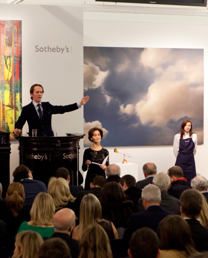 Торги современного искусства Sotheby's принесли $116 млн