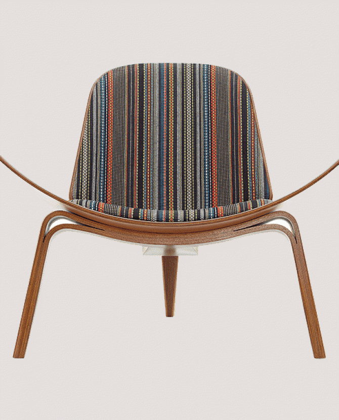 Пол Смит создал версию Shell Chair к 50-летию кресла