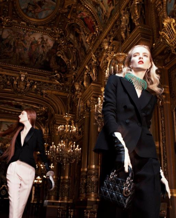 Осенняя коллекция Dior в стенах Парижской оперы
