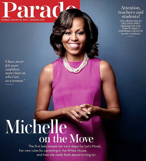 Мишель Обама дала интервью журналу Parade
