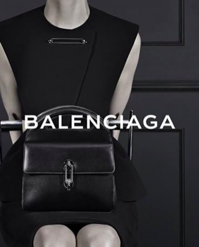 Новый кадр рекламной кампании Balenciaga