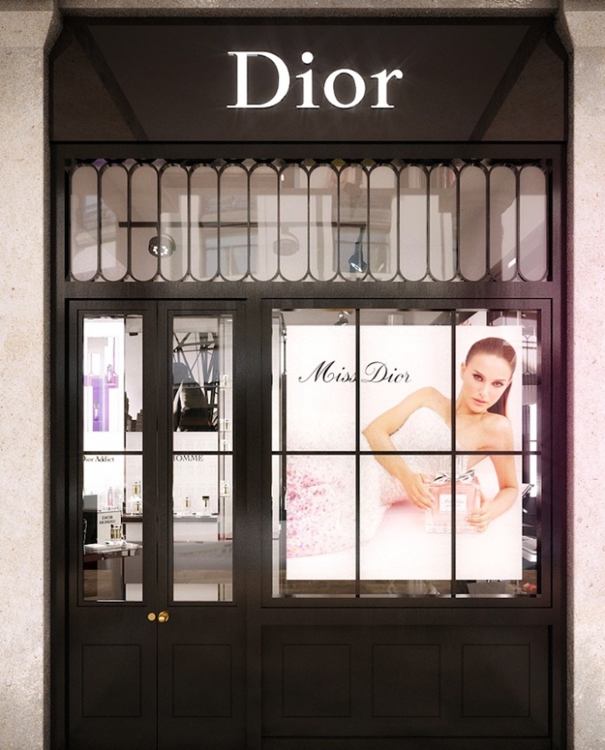 Адрес недели: бьюти-бутик Dior в Лондоне