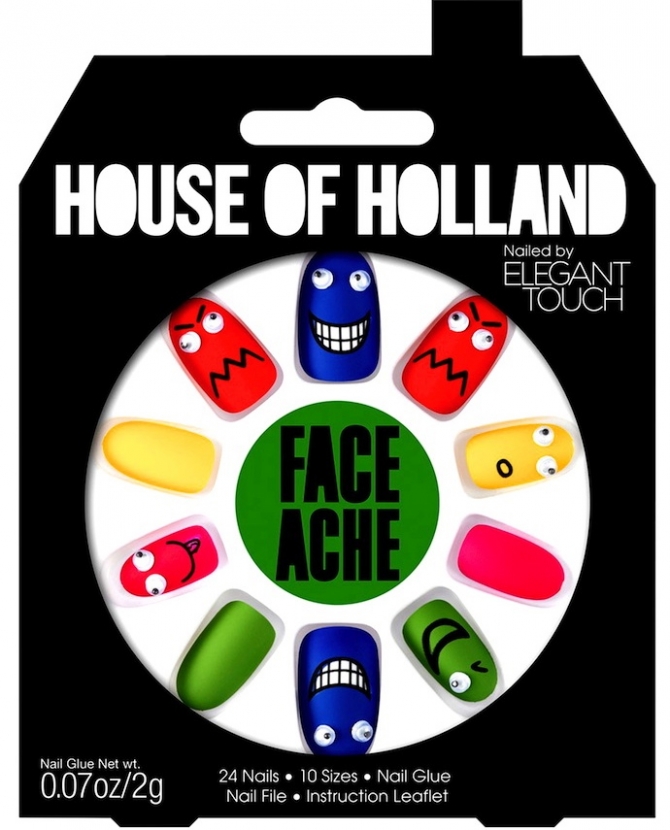 Объект желания: разноцветные ногти House of Holland