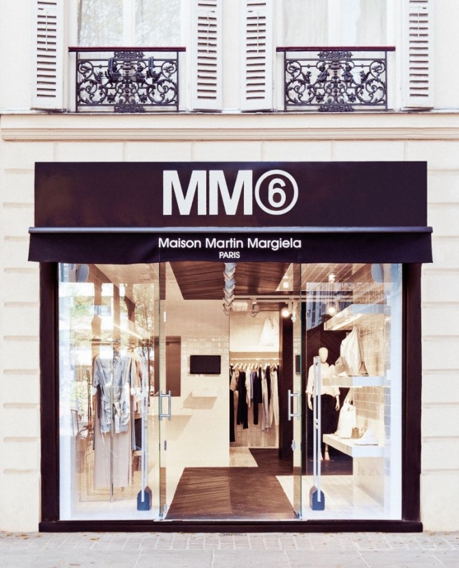 В Европе открылся первый бутик MM6