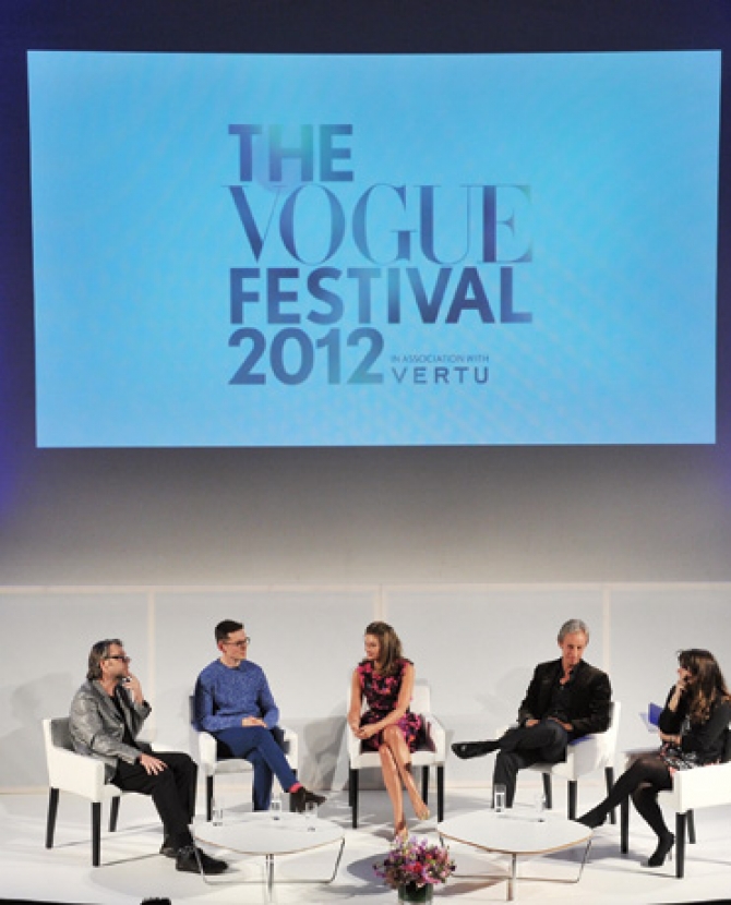 Вечеринка на Vogue Festival в Лондоне