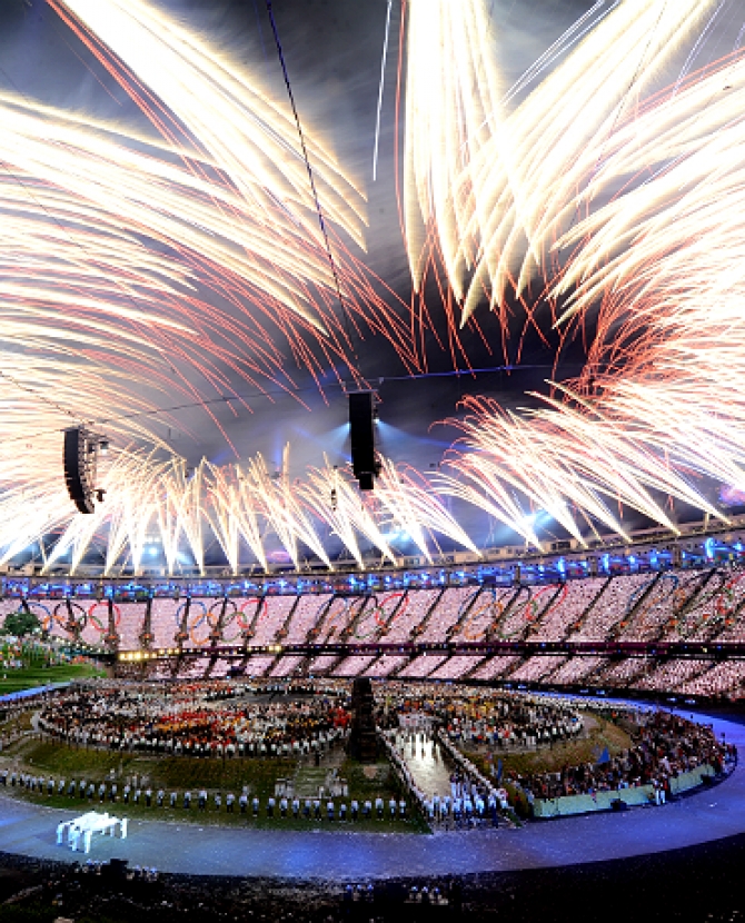 Открытие XXX летней Олимпиады