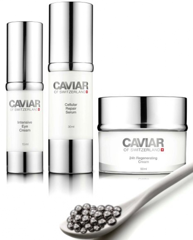 Новая антивозрастная линия Caviar of Switzerland