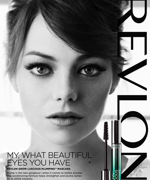 Эмма Стоун в рекламе новой туши Revlon