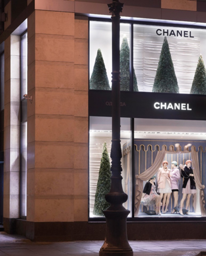 Первый бутик Chanel в Санкт-Петербурге