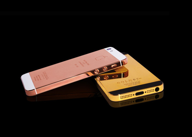 Gold&Co представила золотой iPhone 5