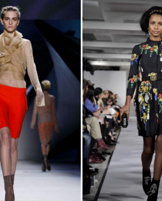 Неделя моды в NY: Vera Wang и Oscar de la Renta