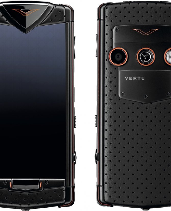 Новая модель телефона Vertu