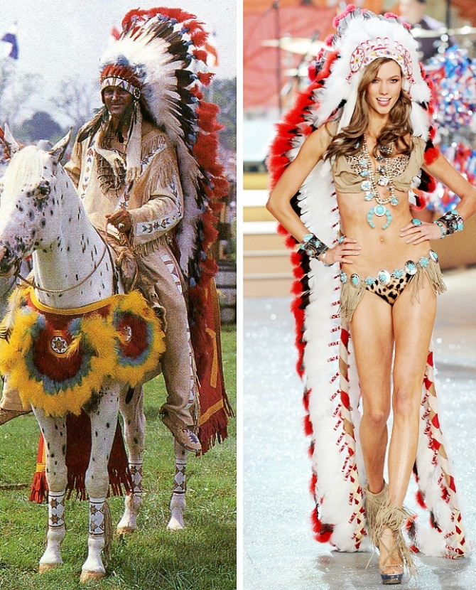 Индейцы обиделись на Victoria's Secret