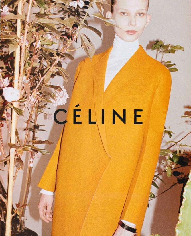 Preview рекламной кампании Céline