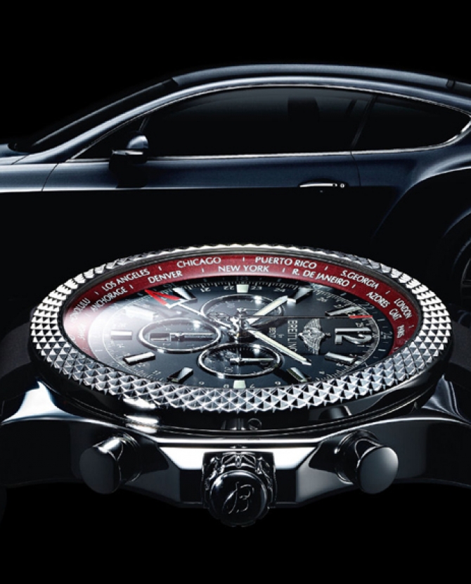 Часы Bentley GMT Сhronograph от Breitling